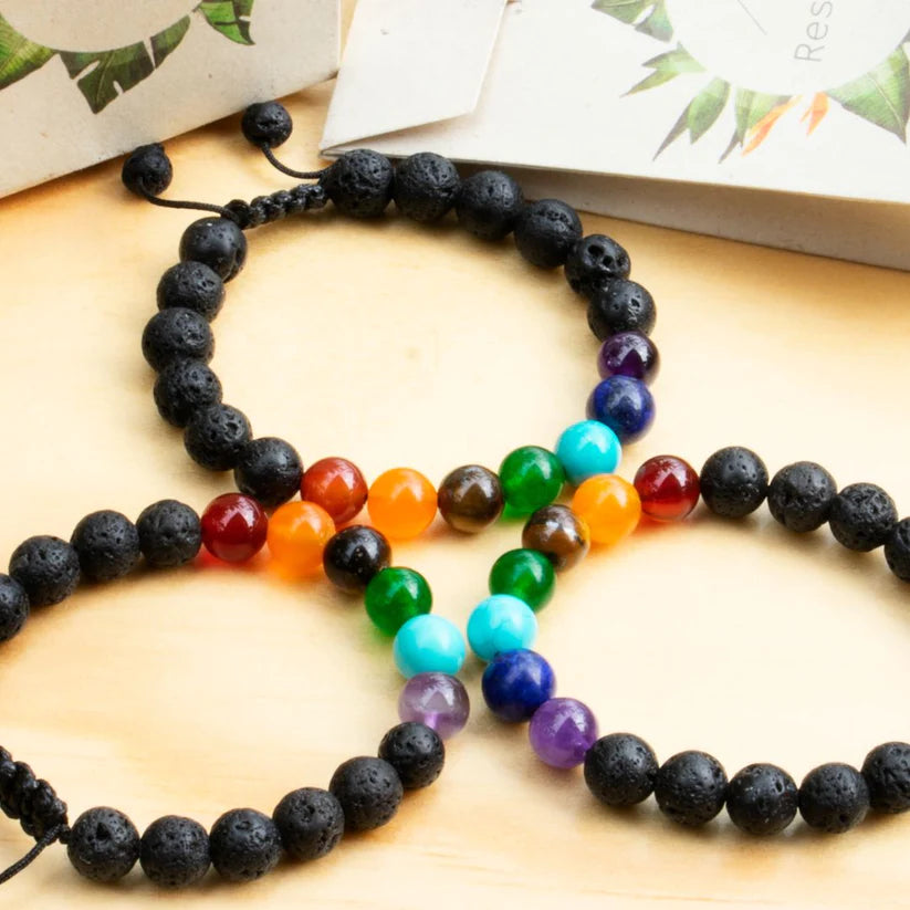 Equilibra tus energías con tu Pulsera 7 chakras